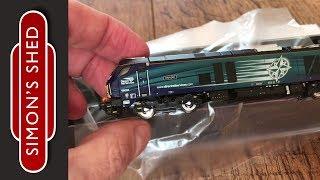 Dapol Class 68 N Gauge unboxing