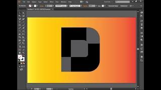 Logo Design illustrator Tutorial For Beginners learn with mzn