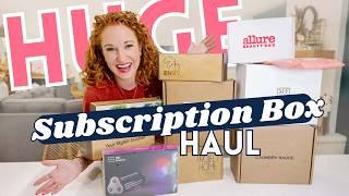 Monthly Subscription Box Haul