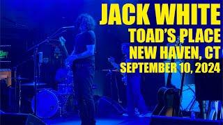 Jack White - Live at Toad's Place 9/10/2024