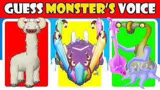 GUESS the MONSTER'S VOICE | MY SINGING MONSTERS | CRYSTAL QUAD, Slugtorock, Laamung