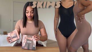 SKIMS TRY-ON HAUL & 1ST IMPRESSIONS | UNDERWEAR, BODYSUITS, SHAPEWEAR AND MORE