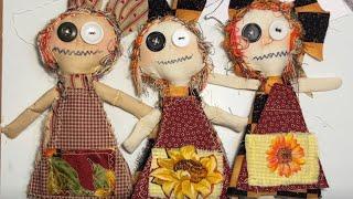 Junky Grungy Dolls inspired by Snowstorm Crafts