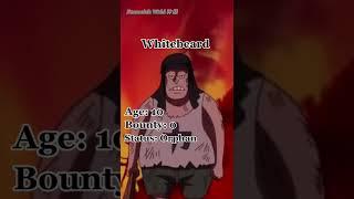 WHITEBEARD GLOW UP || ONE PIECE EDIT #shorts #onepiece