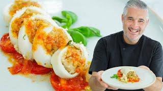 This STUFFED CALAMARI RECIPE is Sicily Best Kept Secret