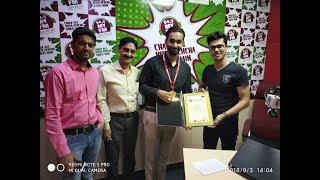 Dr. Kunal Malik (World Record Holder Doctorate) at 94.5 MYFM with RJ Vikky