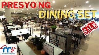 PRESYO NG DINING SET sa MANDAUEFOAM