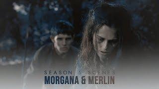 Morgana & Merlin Scenes (Season 5) [Logoless 1080p]