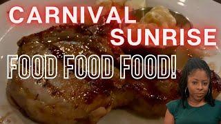 What food is FREE on Carnival Cruises