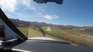 VIEWS FROM THE COCKPIT: Piper Matrix Mountain Crosswind Landing at 1A5