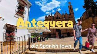 Antequera, Spain - amazing old town. 4K Walk tour