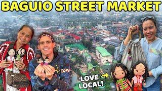 BAGUIO'S BEST MARKET? Amazing Philippines Street Shopping! (Becoming Filipino)