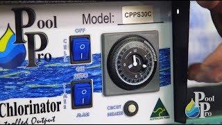 How to set the timer on your Pool Pro CPP & CPPS Chlorinator