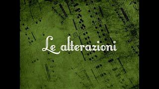 Le ALTERAZIONI (Appunti di notazione musicale)