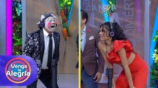 El payaso 'Brincos dieras' y 'El chulo' se divirtieron en Desconectados. | Venga La Alegría