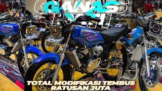 YAMAHA RXKING  HEDON HASIL RESTORASI MAS JOO || TOTAL MODIFIKASI RATUSAN JUTA RUPIAH