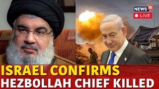 Hassan Nasrallah Latest News LIVE | Hezbollah Leader Hassan Nasrallah Killed In Beirut | N18G