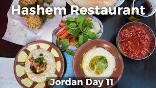 Legendary Jordanian Street Food at Hashem Restaurant - Amman, Jordan!