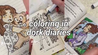 coloring in dork diaries books (compilation)