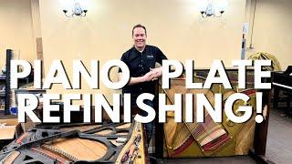 Piano Restoration: All About Plate Refinishing