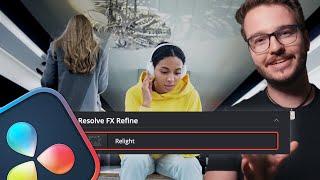 Neu BELICHTEN! | RELIGHT FX in DaVinci Resolve 18.5