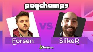 ForsenTV Sets A Brutal Trap For @elbaran6332 In The Opening! | Chess.com PogChamps