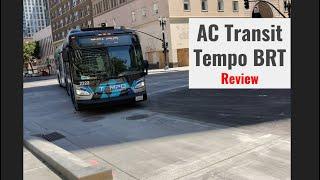 NEW AC Transit Tempo BRT Review