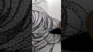 ballpenart on canvas