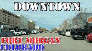 Fort Morgan - Colorado - 4K Downtown Drive