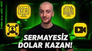 Sermayesiz DOLAR Kazan! Öğrenciler için 5 Para Kazanma Yolu