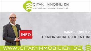 Gemeinschaftseigentum - Citak Immobilien - Immobilienmakler Köln