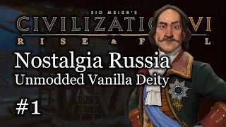 #1 Deity Russia Nostalgia Let's Play - Vanilla Civ 6 Gameplay