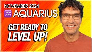 Aquarius November 2024: Get Ready to Level Up!