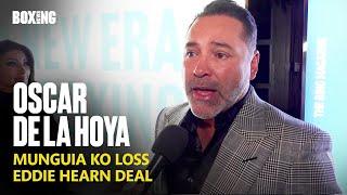 Oscar De La Hoya Reacts To Devastating Jaime Munguia KO Loss