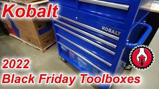 2022 Black Friday Kobalt Tool Boxes