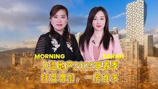 2022年2月温哥华地产走势分析，温哥华楼市挂牌量增加仍然一房难求，温哥华公寓的成长潜力逐渐展现