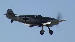 Messerschmitt Bf 109 Daimler Benz 605 | AWESOME SOUND !!!