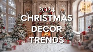 Top 10 Christmas Decor Trends 2024: Creating A Festive Holiday Season | Holiday Decor Ideas