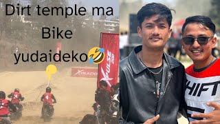 Rajkumar karki dai sanga sano teno vetghat @rajkumarkarki46 #dirt temple #vlog #dirttrackracing