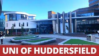 University of Huddersfield Campus Tour, Business School, Exhibition Centre, Library, Amazon Pickup