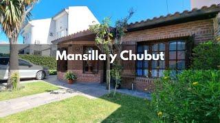 Chalet 3 ambientes con parque y garage