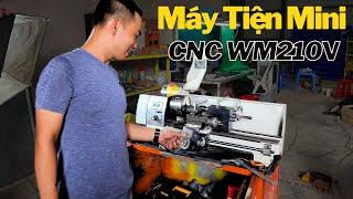 Review Máy Tiện Kim Loại mini WM210V mới | NAM THỢ MÁY