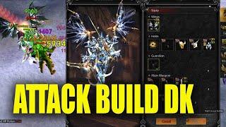 ATTACK BUILD DK NOT F2P UPDATE - MU MONARCH