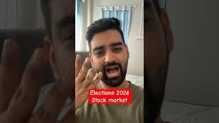 Elections 2024 Stock market #rohangujral #stockmarket #elections2024 #indianelection #bjp #congress