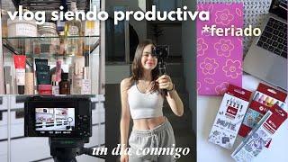 MI RUTINA PARA SER PRODUCTIVA | un dia conmigo feriado