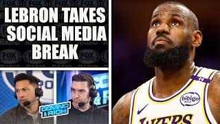 Covino & Rich - LeBron’s Only Human: The Social Media Scrutiny Must Weigh on Him