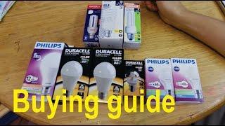 LED light bulb buying guide: Understanding the specifications.