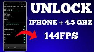 Unlock 120fps GPU + iPhone No-Root 100% Working | Max FPS Fix Lag - No Root