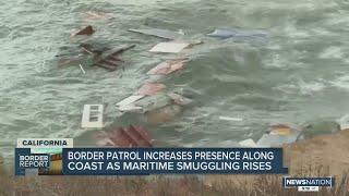 Border Patrol increases presence along coast as maritime smuggling rises