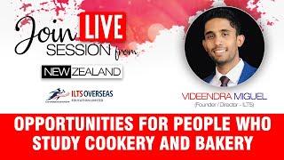 Study in New Zealand - Opportunities for people who study Cookery & Bakery